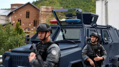 Abzug serbischer Truppen von Grenze zum Kosovo gefordert