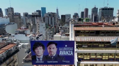 Wahl in Argentinien: Milei will Land vom Kirchnerismus befreien – Umfragen sehen ihn vorn