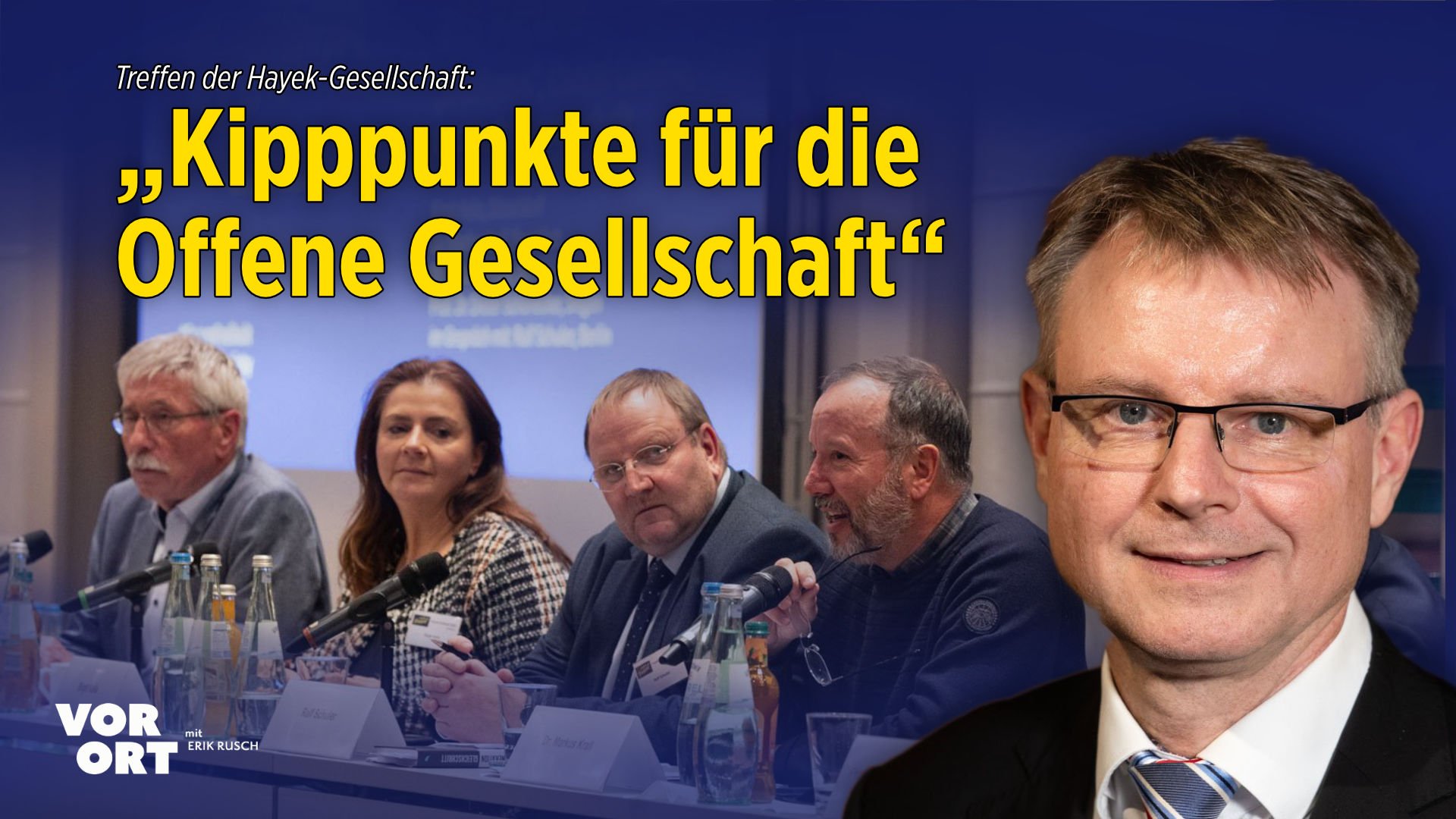 Hayek-Vorsitzender: „Medien sollen die Menschen nicht erziehen“ – Treffen liberal-konservativer Denker in Berlin