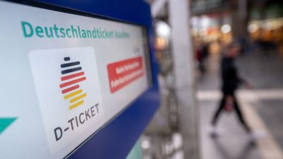 Städtetag: Bund soll auch für höheres Defizit des Deutschlandticket geradestehen