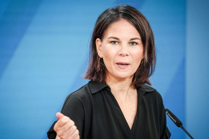 «Es darf zwischen Serbien und Kosovo keine weitere Eskalation geben», sagt Außenministerin Annalena Baerbock.