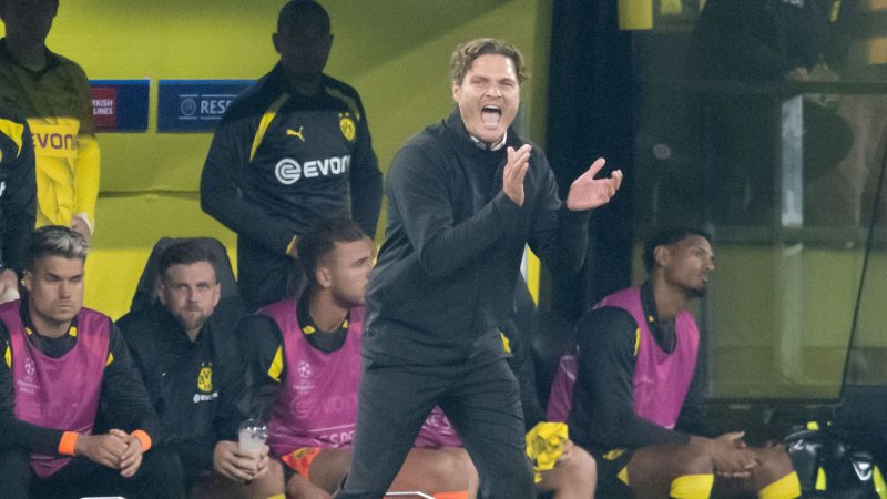 Dortmunds Trainer Edin Terzic glaubt weiter an die Chance auf ein Weiterkommen in der Champions League.