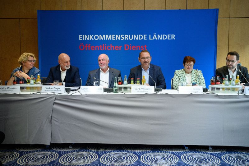 Gewerkschaften verlangen 10,5 Prozent mehr für Landesbeschäftigte