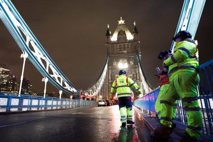 Nach Jahrzehnten: Tower-Bridge in London bekommt neue Bolzen