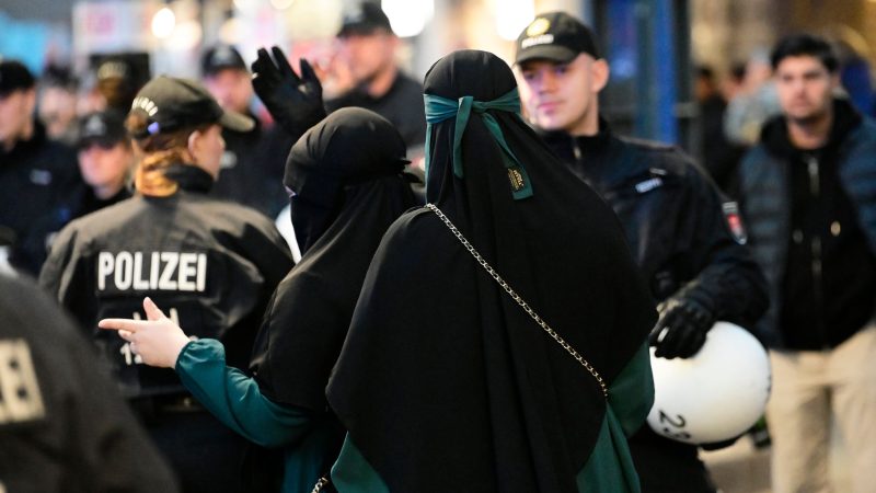 Trotz Verbots der Veranstaltung versammelte sich eine Gruppe von pro-palästinensischen Demonstrantinnen und Demonstranten am Hamburger Hauptbahnhof. Die Polizei reagierte mit Festnahmen.