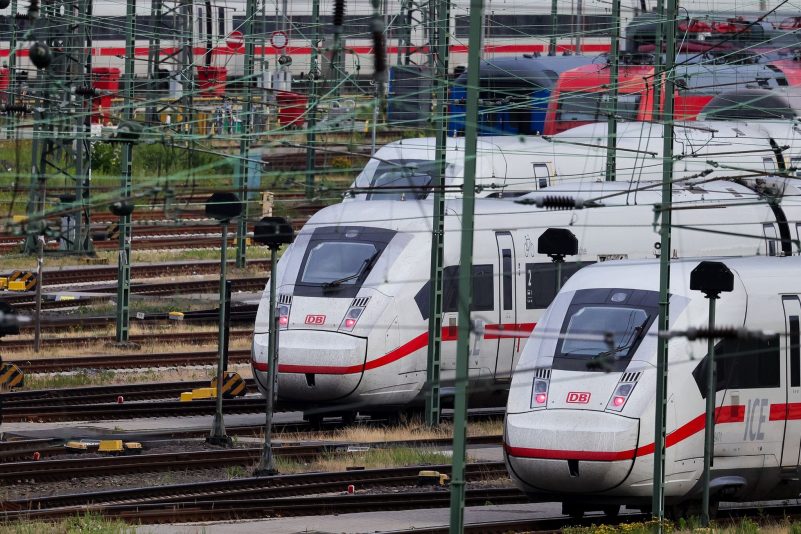 Nahezu konkurrenzlos: Die Deutsche Bahn beherrscht im Fernverkehr den Markt.