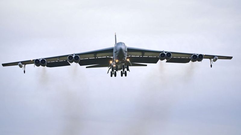 An der Übung «Steadfast Noon» sind in den kommenden eineinhalb Wochen etwa 60 Flugzeuge beteiligt - darunter moderne Kampfjets, aber auch Überwachungs- und Tankflugzeuge sowie Langstreckenbomber vom Typ B-52.