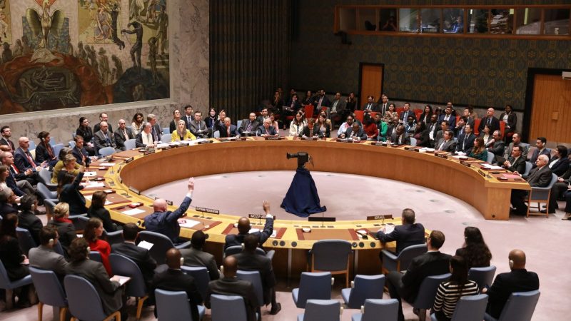 Der UN-Sicherheitsrat ist gespalten.
