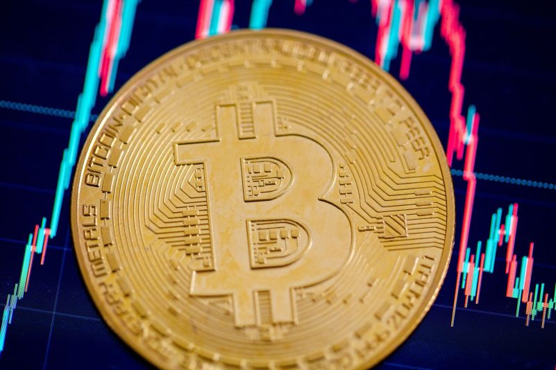 Der Kurs des Bitcoin ist gestiegen.