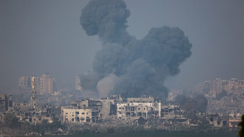 Israel setzt die Angriffe auf den Gazastreifen fort.