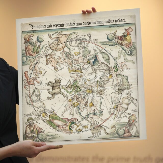 Farbige Karte von Dürer