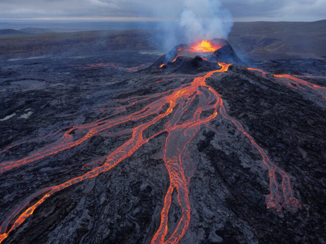 Vulkanausbruch im Sommer 2023 in Island