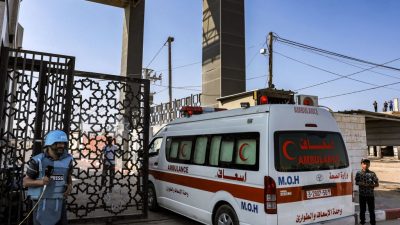 Gaza: Ausreise ausländischer Staatsangehöriger nach Ägypten