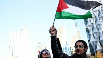 London: Hunderttausende bei pro-palästinensischer Demonstration