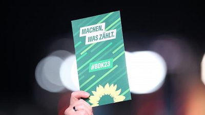Hirschaid: Demonstranten stören Grünen-Veranstaltung in Bayern
