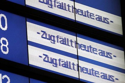 Bahnstreik hat begonnen