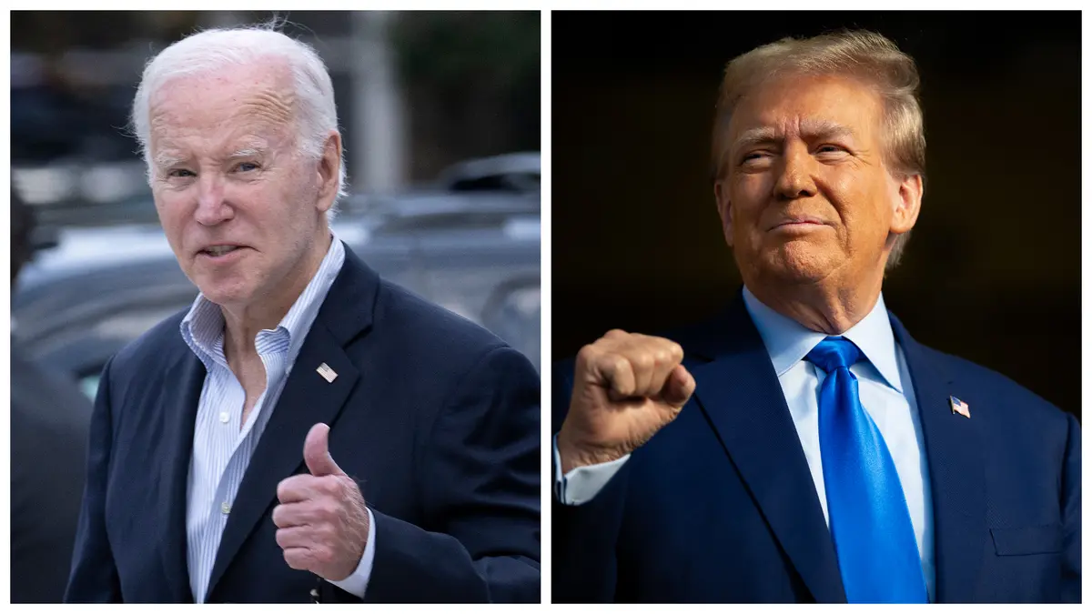 Umfrage Sieht Trump Weit Vor Biden In Fünf Von Sechs Umkämpften US ...