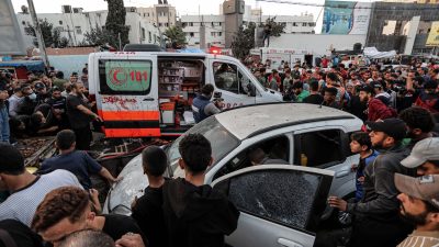 Gaza: Ausreisen nach Angriff auf Krankenwagen gestoppt
