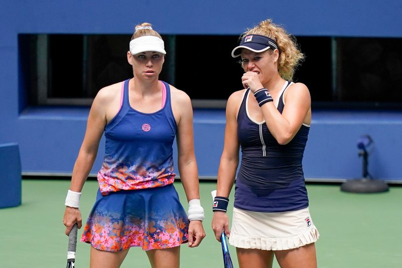 Haben das Doppel-Finale im mexikanischen Cancun gewonnen: Laura Siegemund (r) und Vera Swonarewa.