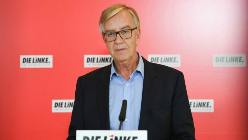 Der Linken-Fraktionsvorsitzende Dietmar Bartsch. Er ist seit 2005 Mitglied des Deutschen Bundestages.