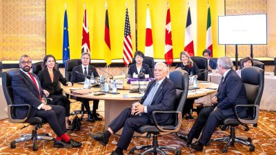 G7-Außenministertreffen: Israel, Ukraine und Indopazifik