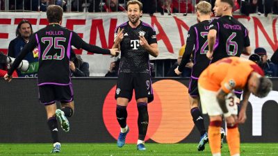 Kane befördert Bayern gegen Galatasaray ins Achtelfinale