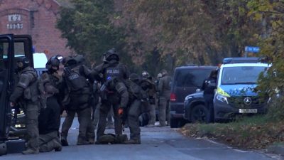 Brandenburg: Nach Schüssen auf Polizei eine Person festgenommen