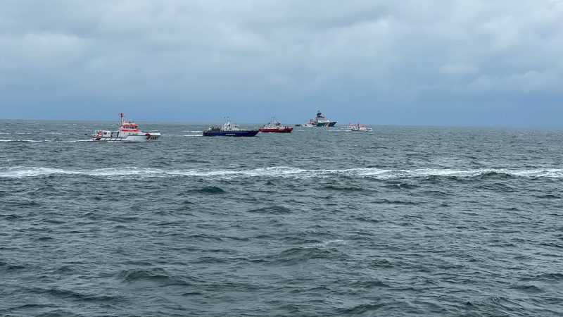 Nordsee: Taucheinsatz nach tödlichem Frachterunglück beginnt