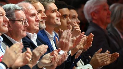 Tuchel strahlt neben Hoeneß: FCB will „Geschichte schreiben“