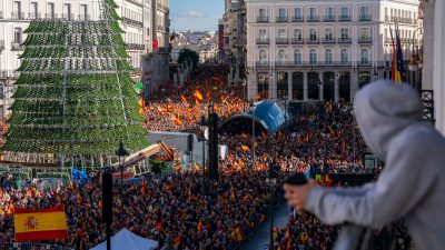 Demo in Spanien: Hunderttausende gegen Amnestie für Katalanen