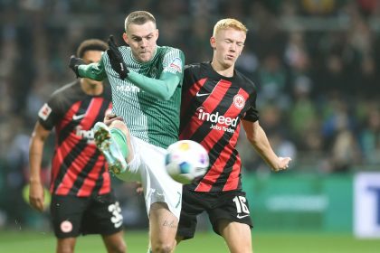 Werder Bremen verspielt Heimsieg gegen Frankfurt