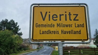 In der Gemeinde Milower Land in Brandenburg kam es zu einem Großeinsatz des SEK.