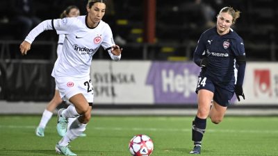 Eintracht-Frauen gewinnen beim FC Rosengard