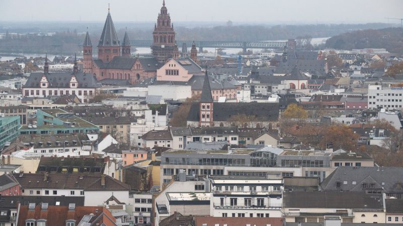 Blick auf die laut einer Studie dynamischste Großstadt Deutschlands.