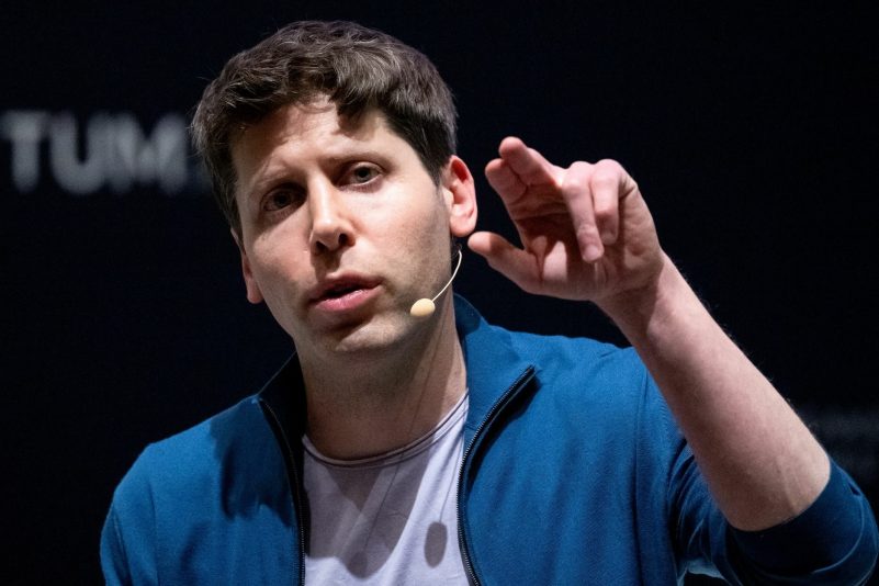 War das öffentliche Gesicht von OpenAI und ist nicht mehr dabei: Sam Altman.