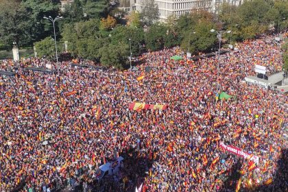 Madrid: Neue Großdemonstration gegen Amnestie für Katalanen