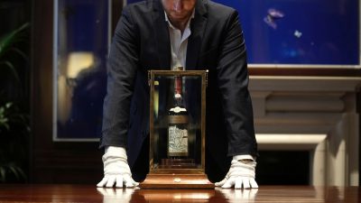 Weltrekordpreis für schottischen Whisky: 2,1 Millionen Pfund