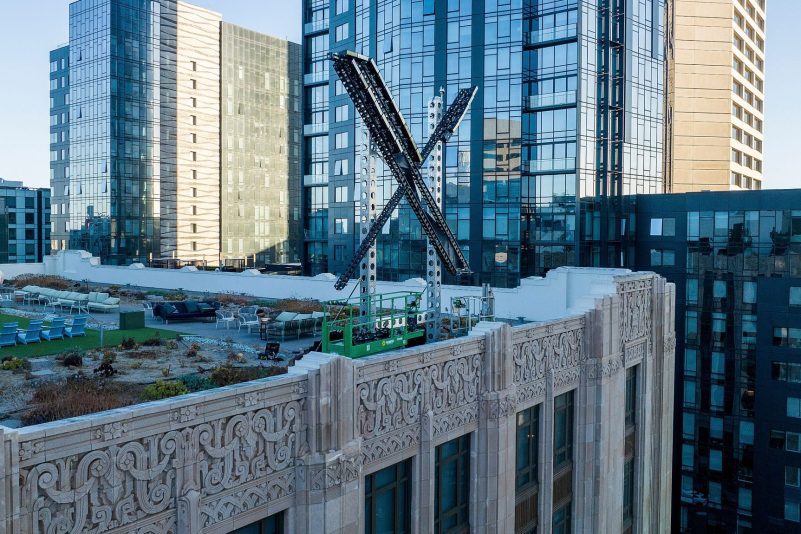 Das Hauptquartier von X ist in San Francisco.