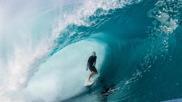 Die Olympia-Medaillen im Surfen sollen 2024 in Teahupo'o vergeben werden.