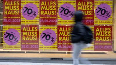 Großinsolvenzen in Deutschland: Fast doppelt so viele wie 2022