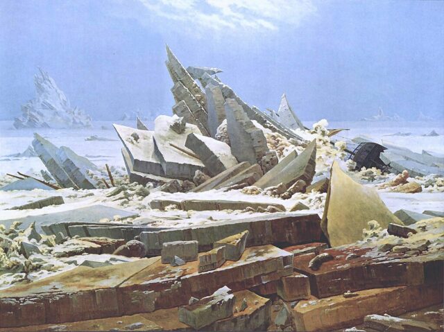 „Das Eismeer“ von Caspar David Friedrich