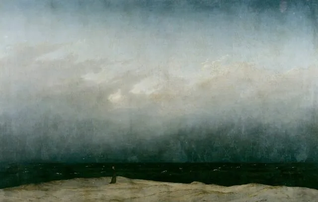 „Der Mönch am Meer“ von Caspar David Friedrich