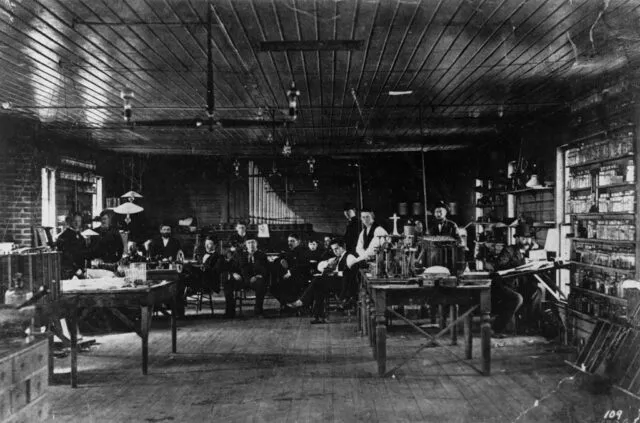 Labor von Thomas Edison im Menlo Park