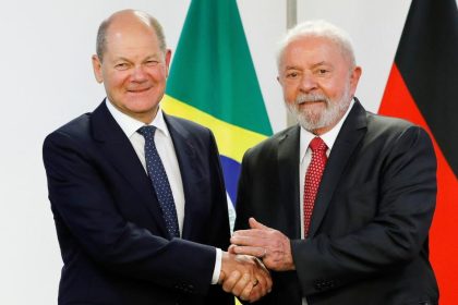 Präsident Lula in Berlin: Kommt das Freihandelsabkommen Mercusor?