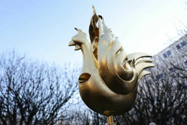 Der neue Hahn für die Notre-Dame