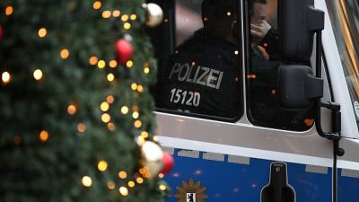 Gewerkschaft der Polizei für Videoüberwachung auf Weihnachtsmärkten