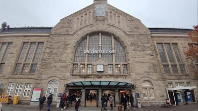 Terror-Alarm am Bielefelder Hauptbahnhof: Polizei gibt Entwarnung