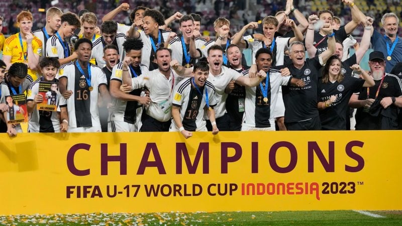 Empfang für U17-Weltmeister – „Rückenwind für das EM-Jahr“