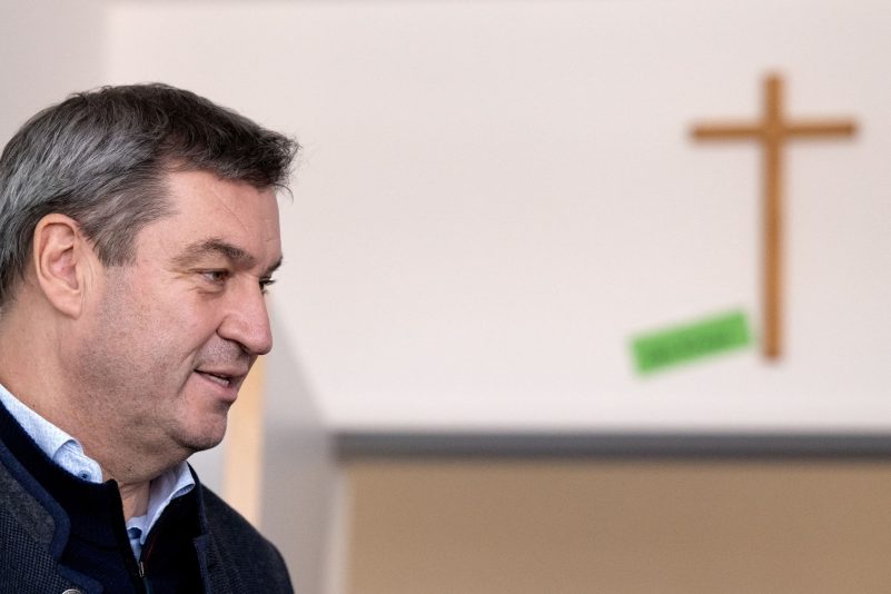 Hat erlassen, dass in jedem staatlichen Gebäude in Bayern ein Kruzifix hängen muss: Ministerpräsident Markus Söder.
