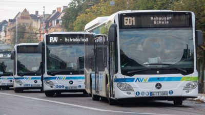 Bus- und Bahnfahren wird zum 1. Januar in vielen Regionen teurer
